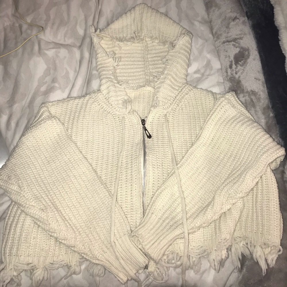 distressed hoodie